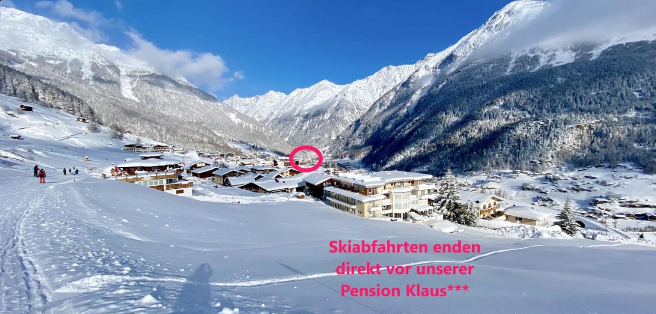 Pension Klaus Sölden Exterior foto